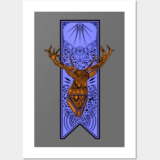 deer color Posters and Art